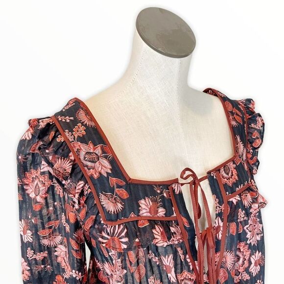 STEVIE MAY Floral Boho Top - Picture 15 of 16